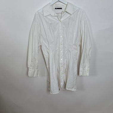 Robe chemise blanche Zara