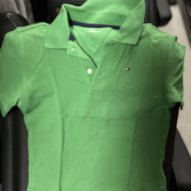 Grünes Tommy Hilfiger Kinder-Poloshirt