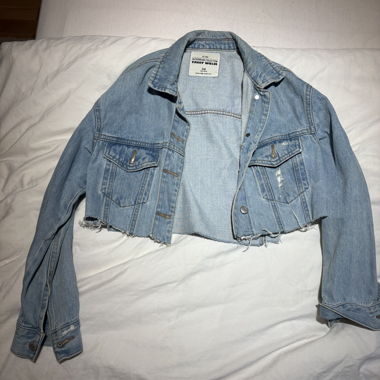 Kurze Jeansjacke