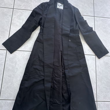 long manteau noir
