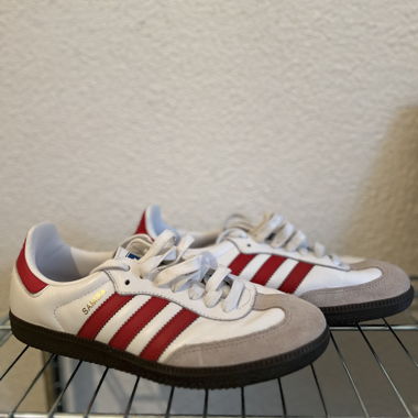 ADIDAS ORIGINAL Samba weiss/rot