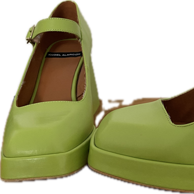 Green Vintage Heels