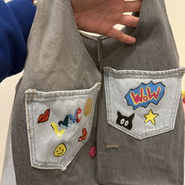 Gilet di jeans