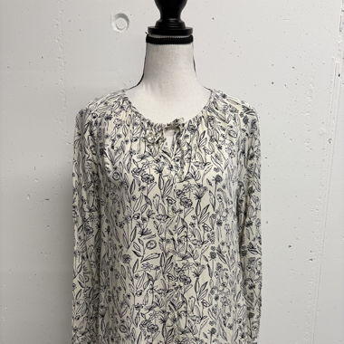 Marc O‘Polo Bluse Gr. 36 weiss Blumen