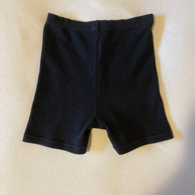 Schwarze Shorts