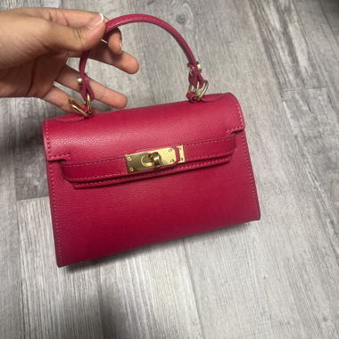Borsa a mano rosa fucsia
