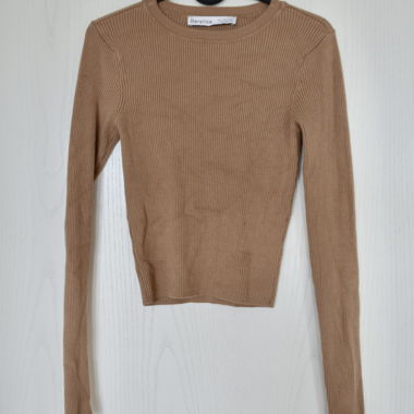 Maglione Bershka, stile autunnale, Taglia S