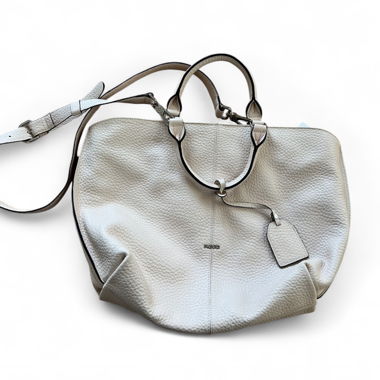 PICARD Leder Handtasche beige/hellrosa