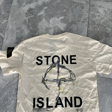 Stone Island T-Shirt Beige