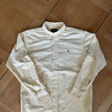 Chemise Oxford Jaune Ralph Lauren