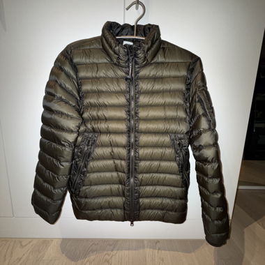 C.P. Company green dd shell nylon down jacket