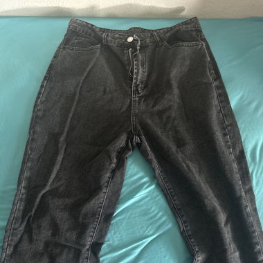 Jeans Mom noirs