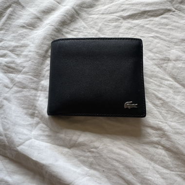 Portafoglio Lacoste nero