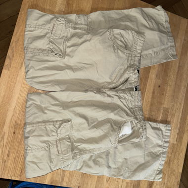 Beige cargo pants