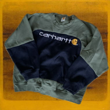 Carhartt sweatshirt green/navy