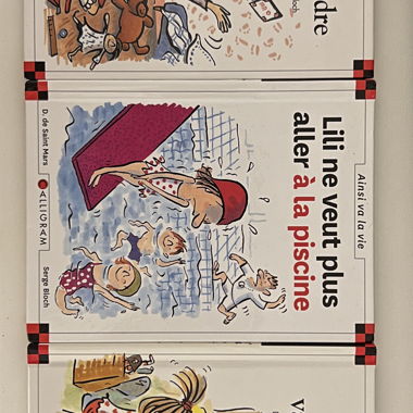Set mit Büchern Max und Lili