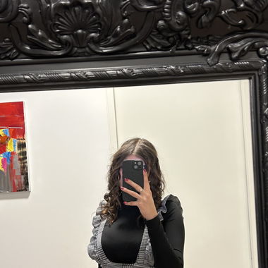 Robe à bretelles grise