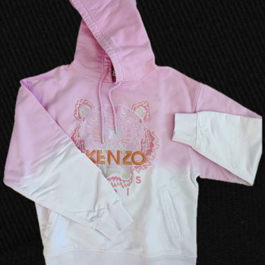 Kenzo Hoodie Rosa/Weiss XS
