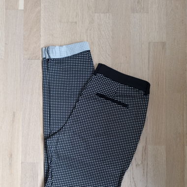 Karrierte Anzugshose