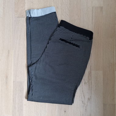 Karrierte Anzugshose