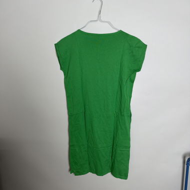 Green T-shirt dress