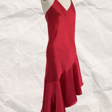 Abito Halter in Raso Rosso Victoria’s Secret 2002