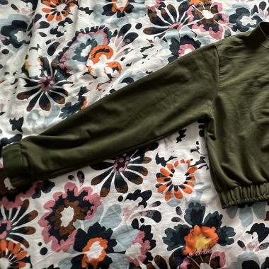 Green Versace Pullover