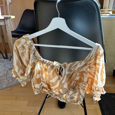 Croptop offshoulder