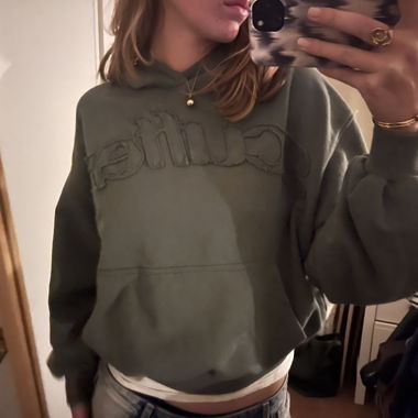 green scuffers hoodie size xs 