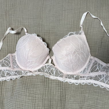 LASCANA Spitzen-BH 80D rosa