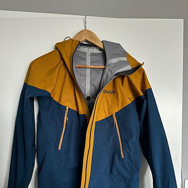 PYUA Outdoor Jacke blau gelb 