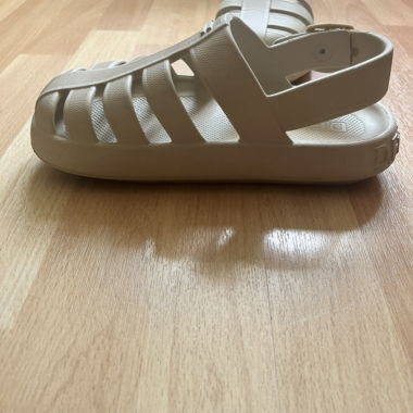 Sandali Zoccoli Beige Dr. Franklin
