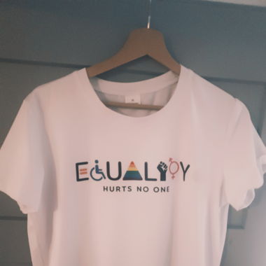 Feministisches T-Shirt, Equality, Gleichheit