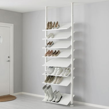 Schuhregal weiss