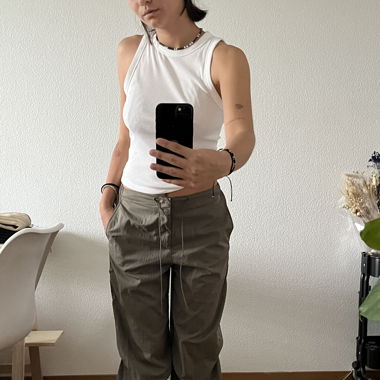 Pantalon parachute 
