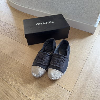 Chanel Espadrilles, Black
