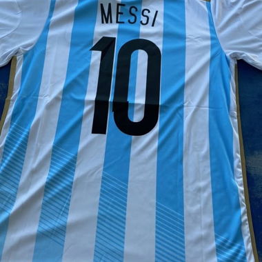 Maillot Messi Argentine Maglia Jersey Taille L