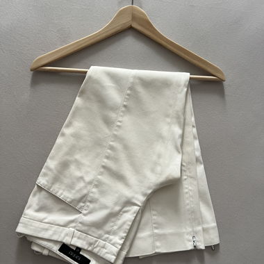 Gucci – Pantalon blanc taille basse
