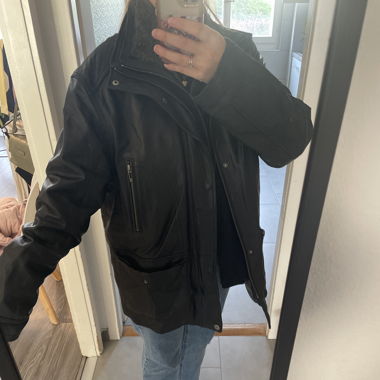 Veste cuire 