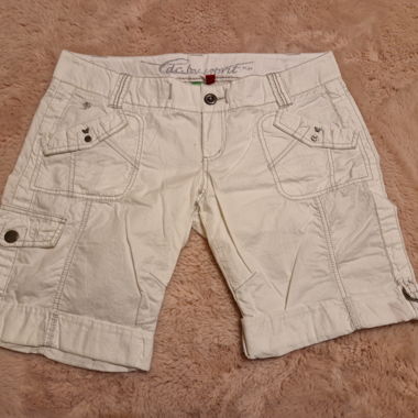 Vintage weisse Shorts Gr. M Esprit, lowrise für S