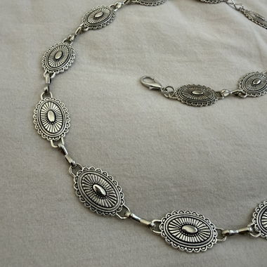 Silver Waist Belt