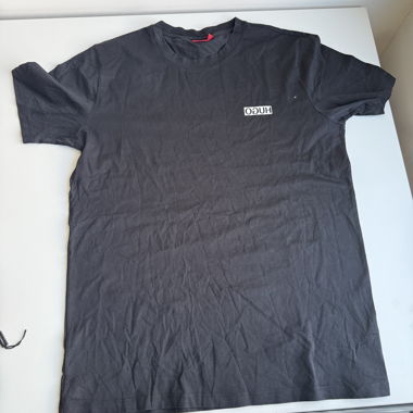 T-shirt noir HUGO