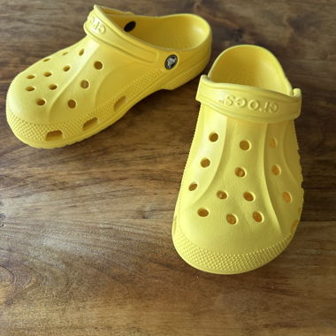 Yellow Crocs Clogs