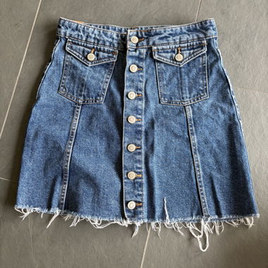 Zara denim skirt