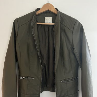 Kunstlederjacke