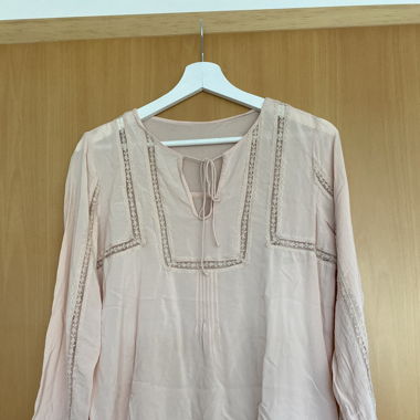 rosa Bluse