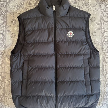 Gilet imbottito Moncler nero taglia 2