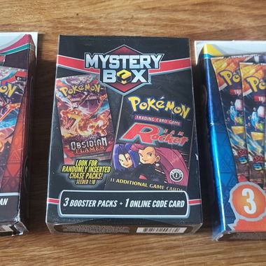3x Booster Mystery Box Pokémon