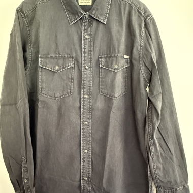 Camicia di jeans vintage nera Jack & Jones
