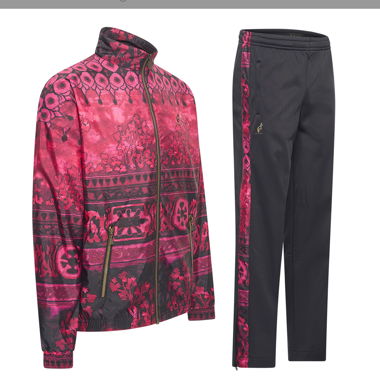 AUSTRALIAN TRACK SUIT 'NOVA' (BORDEAUX/BLACK)